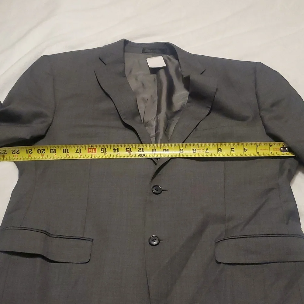 Calvin Klein Charcoal Blazer Suit Coat